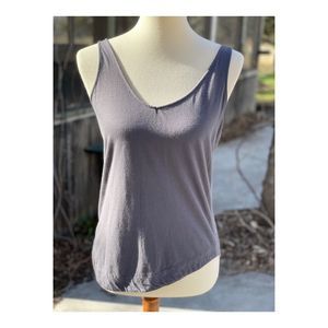 Fabletics Grey Tank Top Sport Athleisure